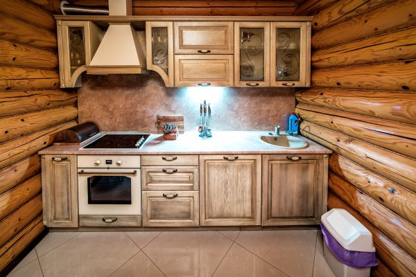 Rustic Cabinets Installation in Buda
